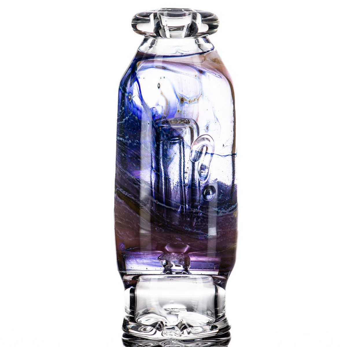 Puffco Wet Top by Nobody Glass, glass accessory for Puffco devices, featuring intricate glasswork and vibrant colors.