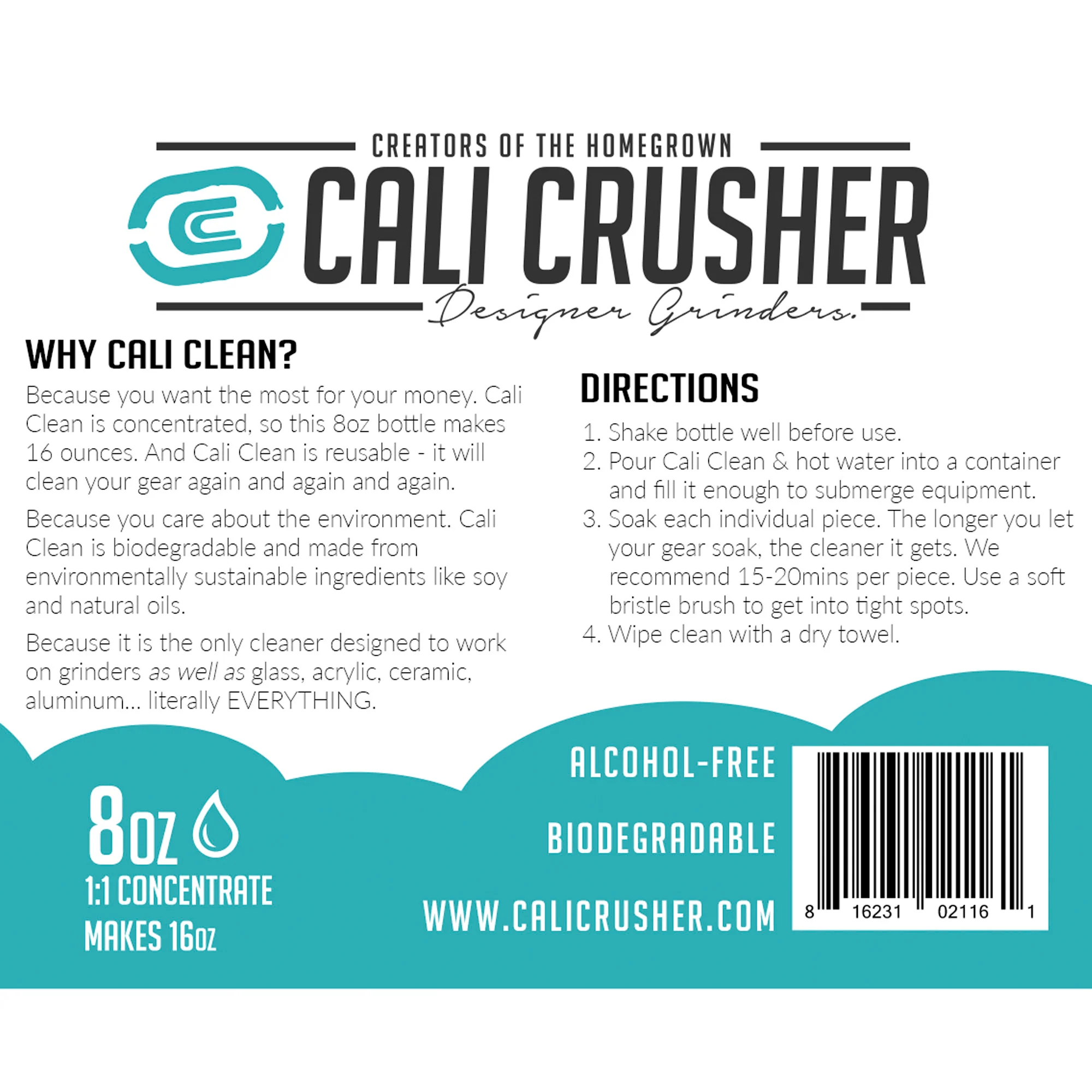 8oz Cali Clean - Smoke ATX