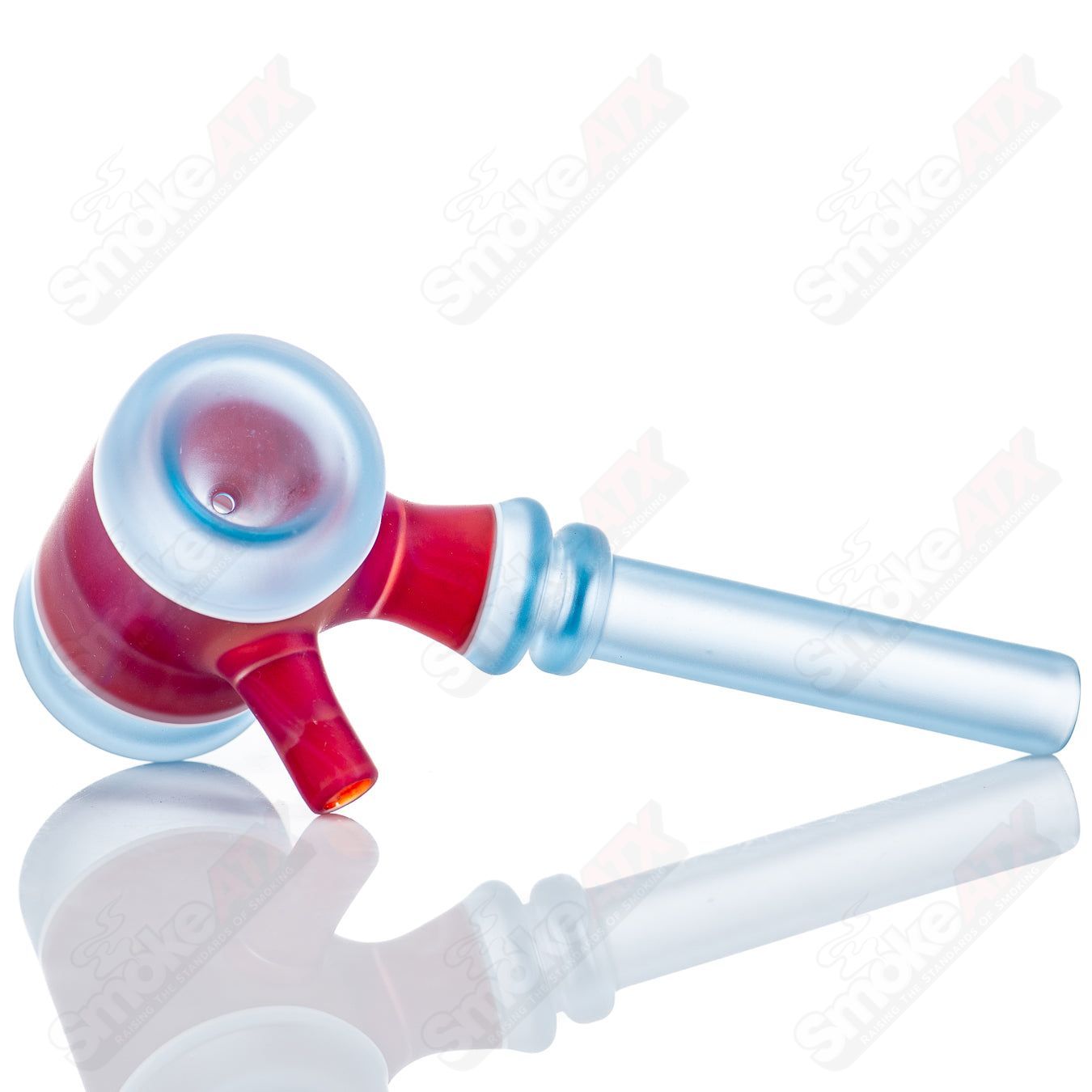 Colorful Kirkland Glassworks #9 Color Poker hand pipe with vibrant glass design and intricate details.