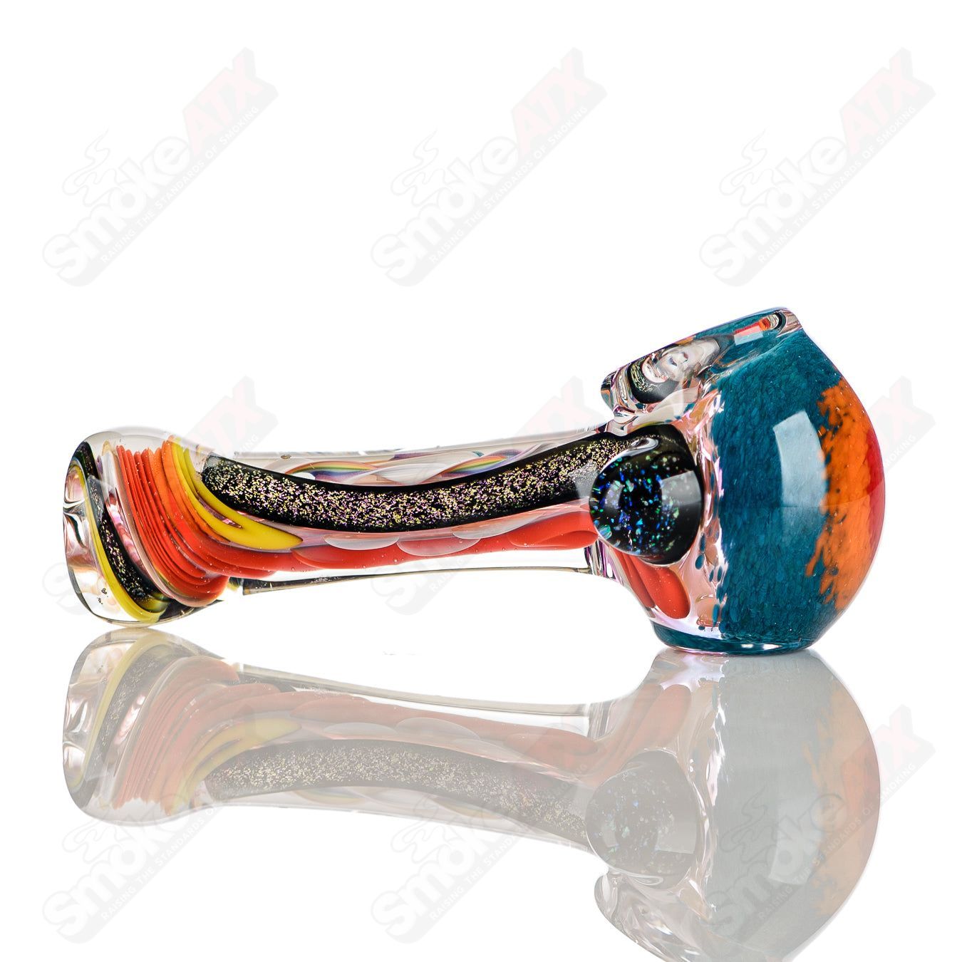 9 Color Worked IO Spoon Jeremy from Oregon - Smoke ATX