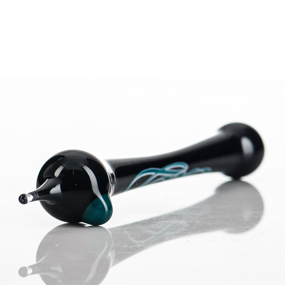 Toro Glass Dab Tool Black w/ Green Logo