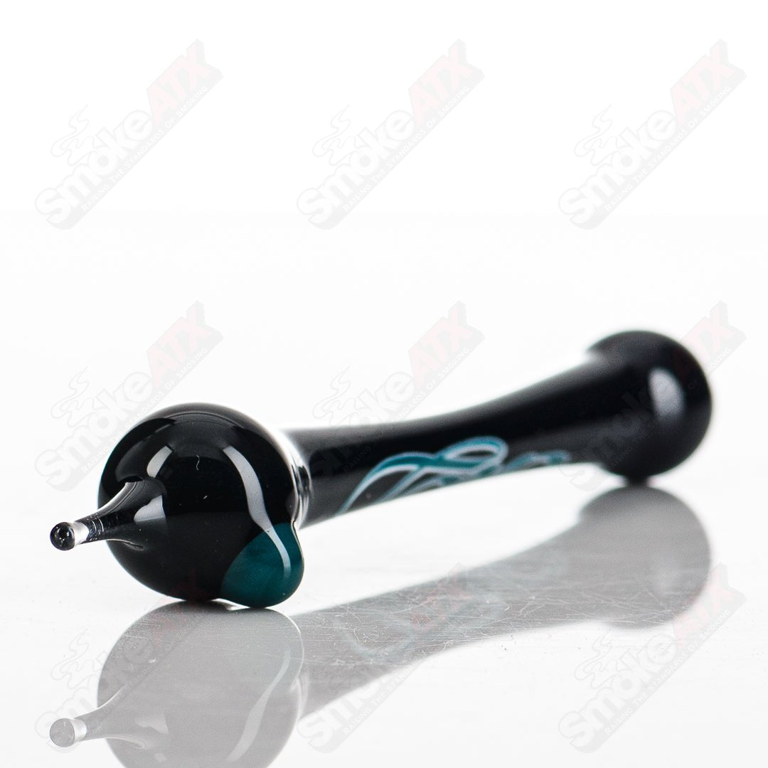 Toro Glass Dab Tool Black w/ Green Logo