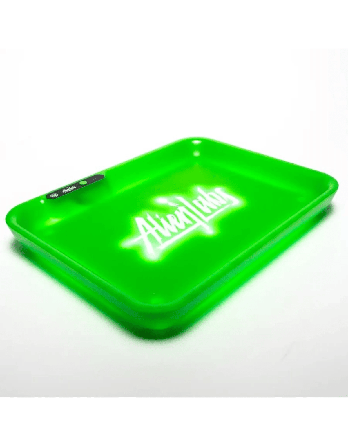 Glow Tray Alien Labs glow rolling tray with vibrant, glowing design, perfect for 420 rolling and storage.