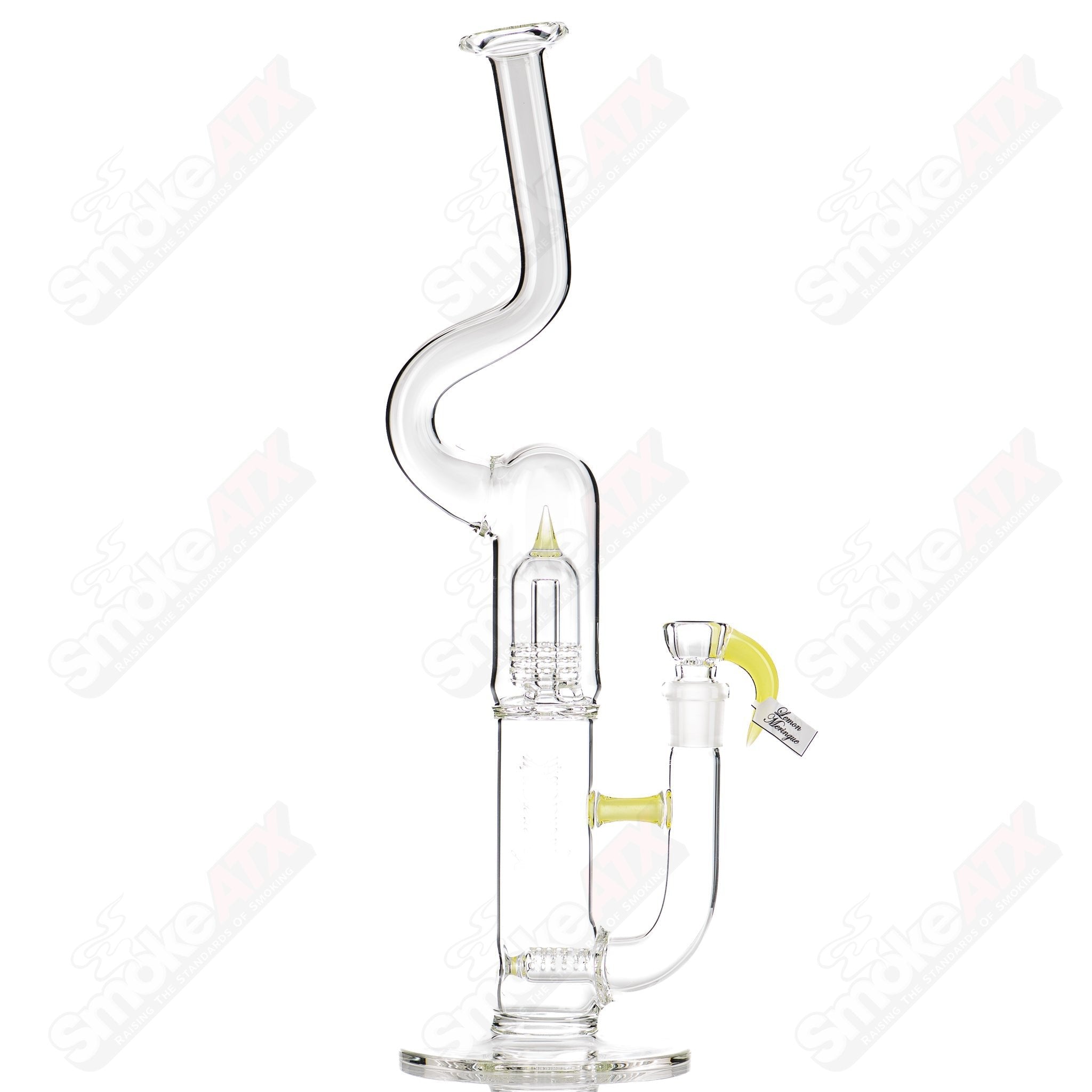 Lemon Meringue Minor Accent Stemline 16mm Mini Grid Dome Natty Neck Sovereignty
