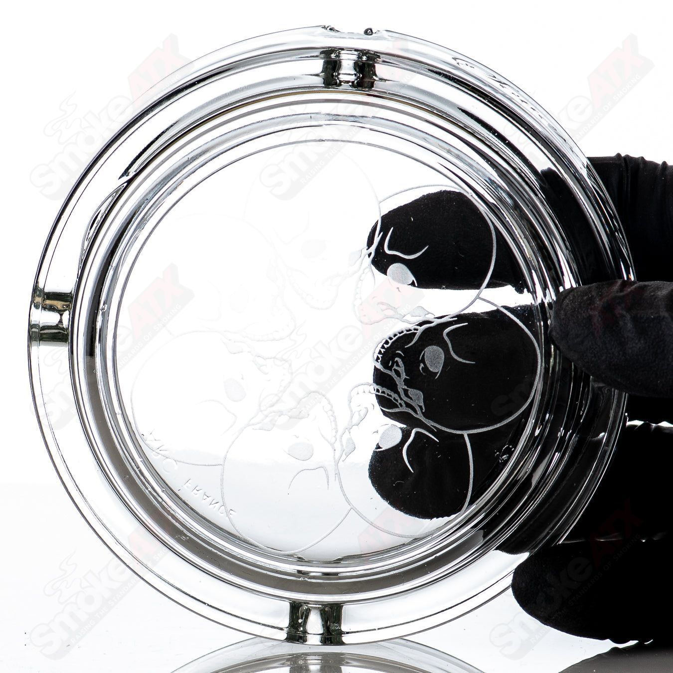 Ashtray Bloodshed Skull Pattern 2 Sovereignty - Smoke ATX