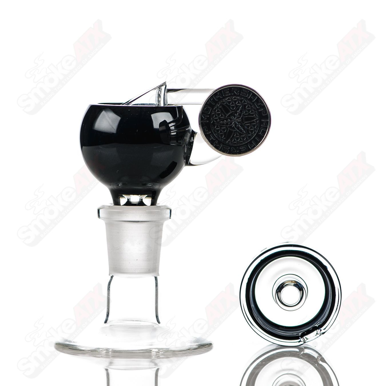 Black - Blue Megapot Set w Swing (Lefty) + Carb Cap Mothership - Smoke ATX