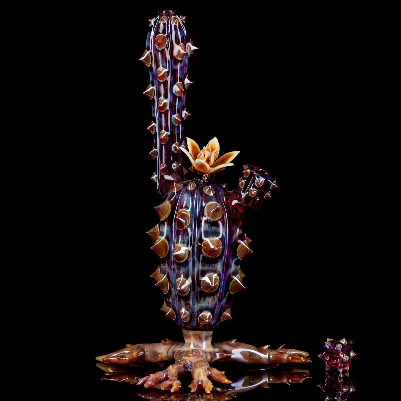 Chaiactita (Green 23) Unparalleled Glass - Smoke ATX