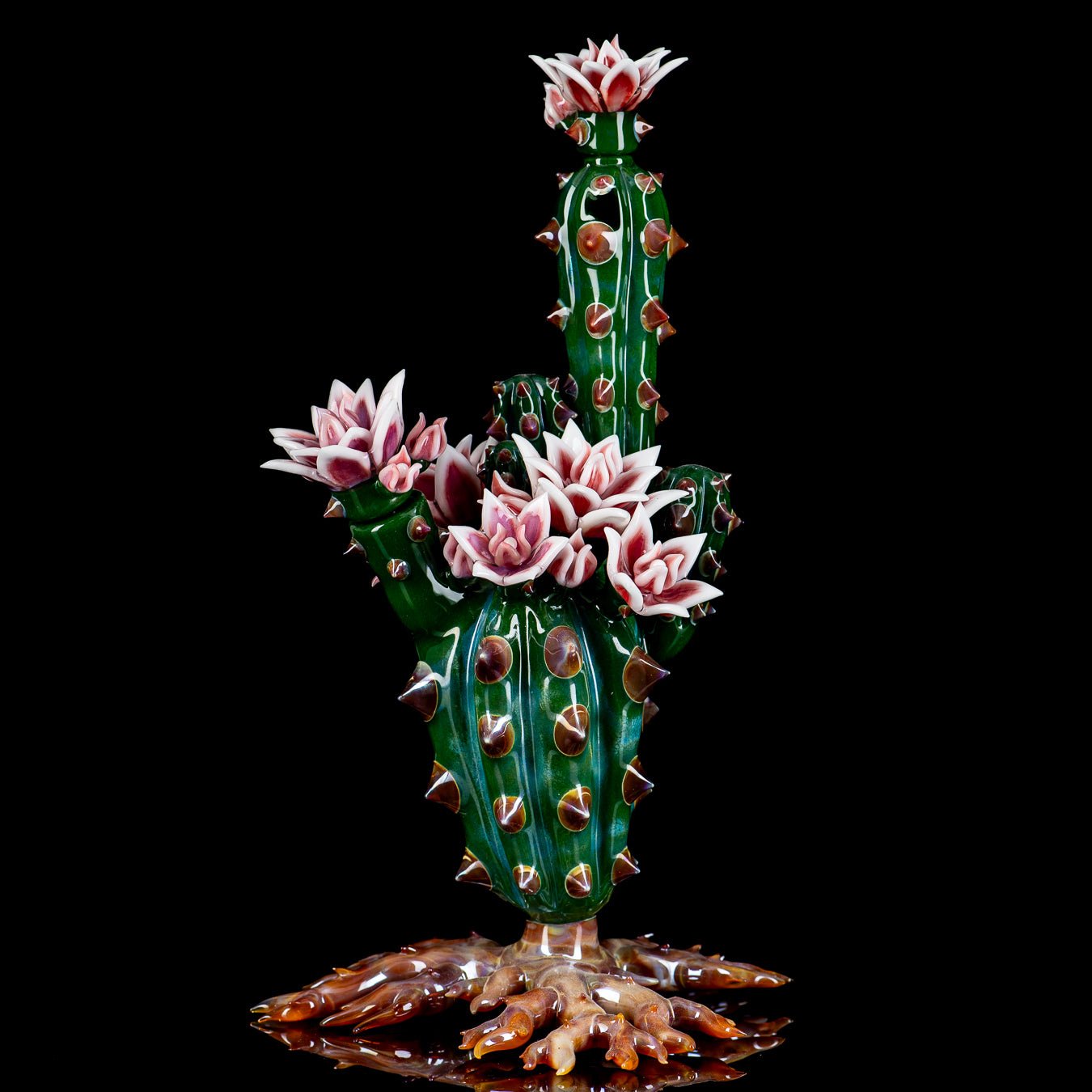 Chaiactita (Green 26) Unparalleled Glass - Smoke ATX