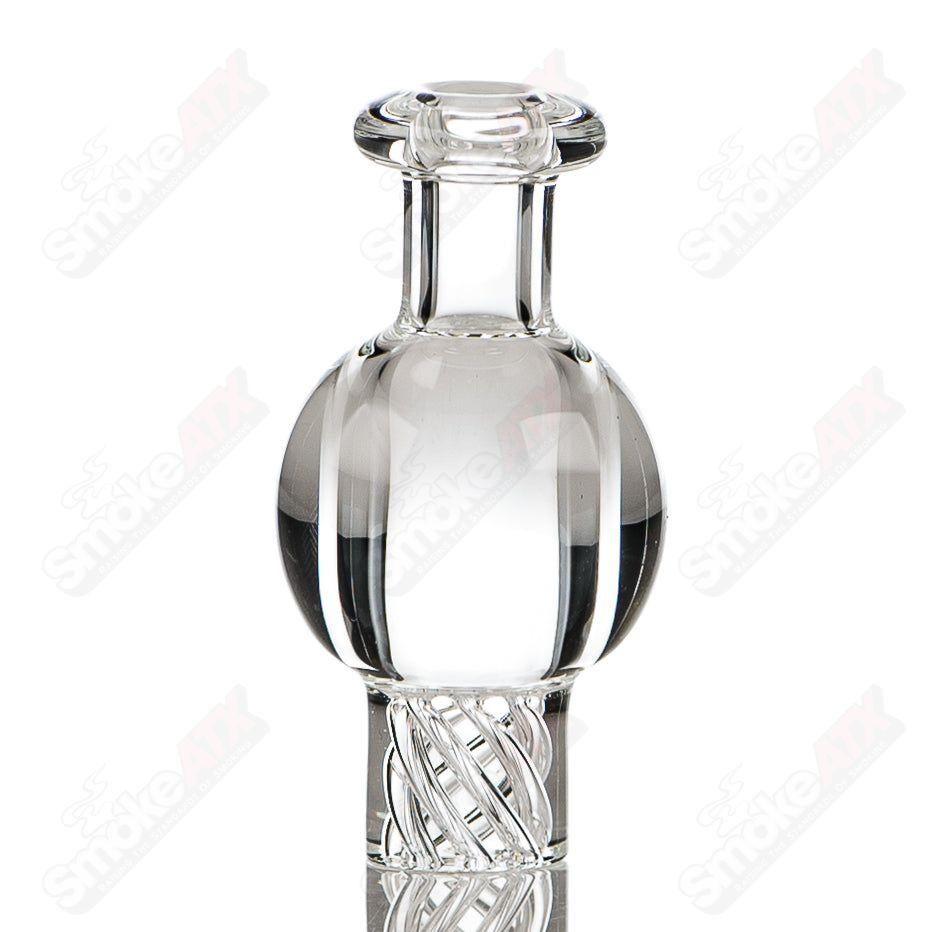 Clear GTR Bubble Cap Gordo Scientific glass carb cap for dabbing, with a rounded, bubble design for even vaporization.