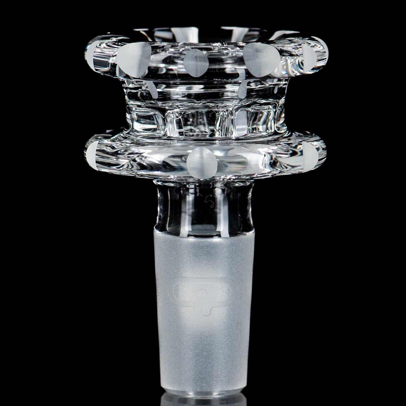 Coldwork 14mm Clear Multi Hole V2 Bowl Mobius - Smoke ATX