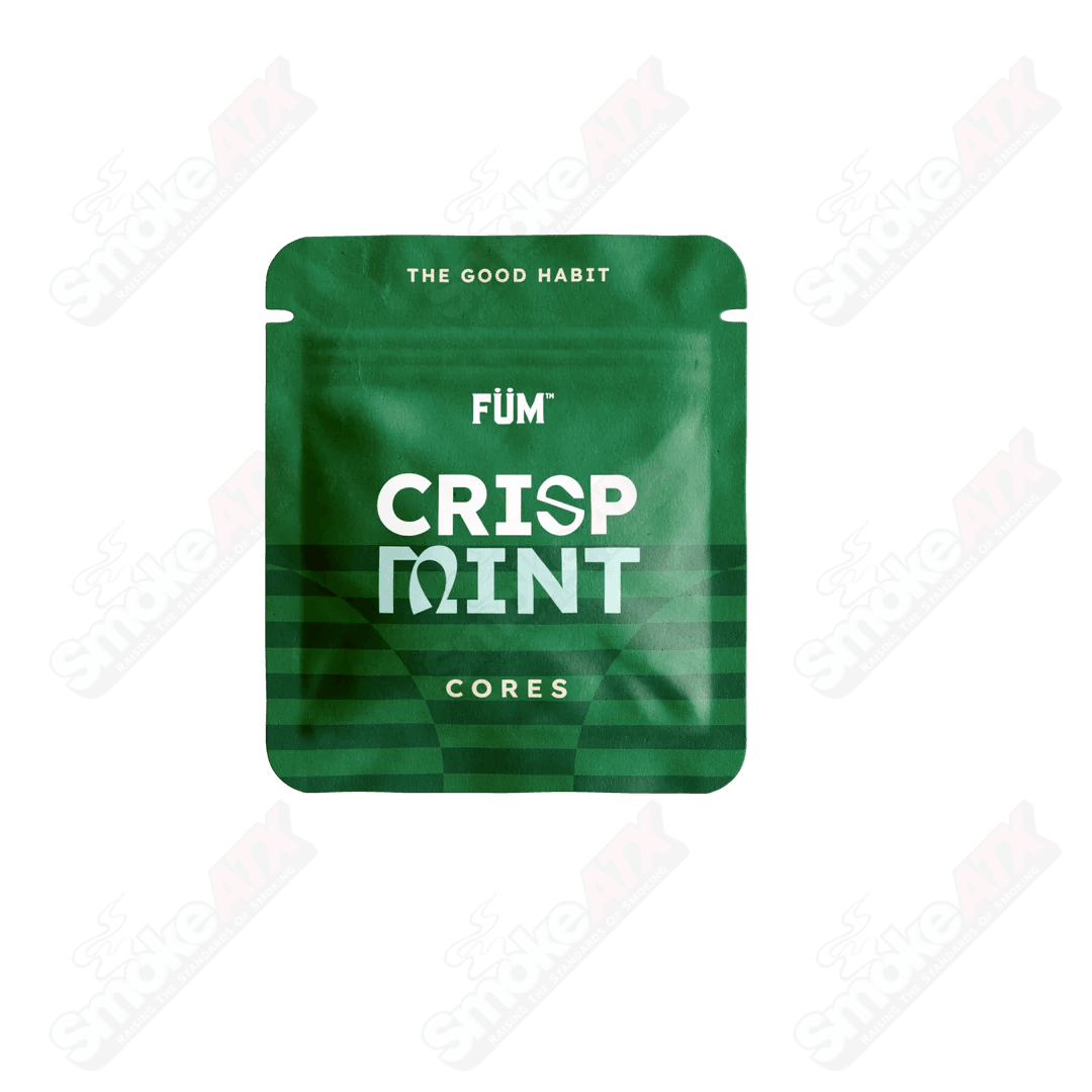 Fum Core e-cigarette in Crisp Mint flavor, sleek design with mint flavor cartridge, for a refreshing vaping experience