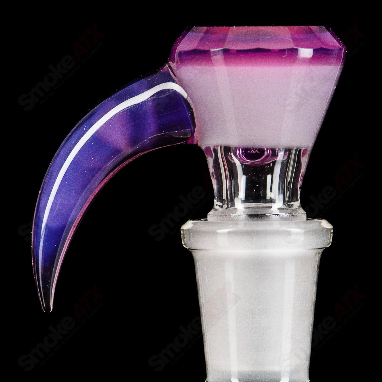 14mm Faceted Slide CFL Voodoo/Royal Jelly Seth Jones - Smoke ATX