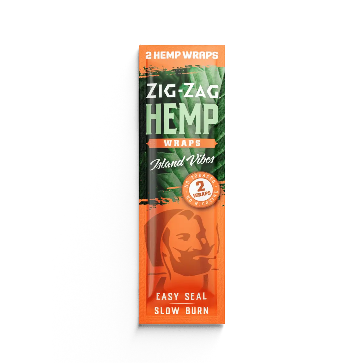 2pk Island Vibes Hemp Wraps Zig Zag - Smoke ATX
