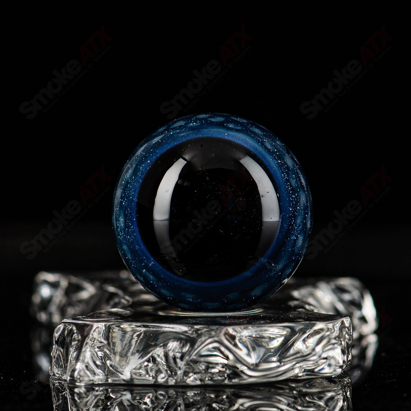 Colorful marble glass marbles from Flex Glass, showcasing smooth, rounded glass marbles with swirling marble patterns.