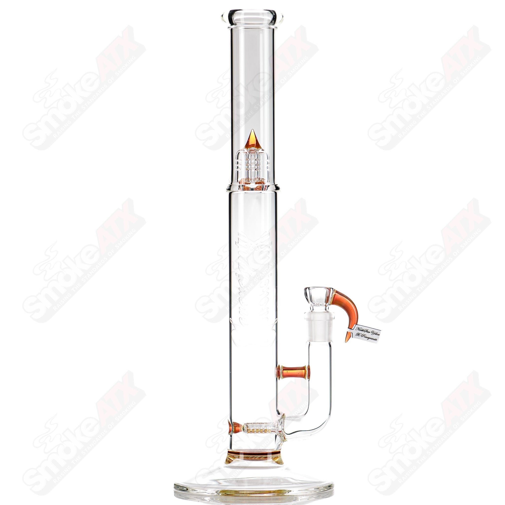 NorthStar Yellow over Pomegranate Bishop Partial accent G Line 9.5mm 6ct Downgrid Sovereignty