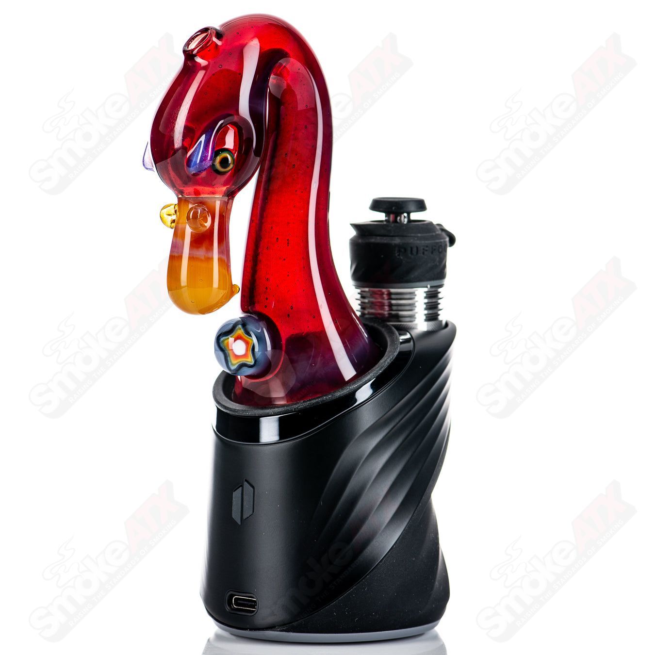 Flamingo Puffco Dry Top Burtoni Glass #1 Flamingo Puffco Dry Top Burtoni Glass #1