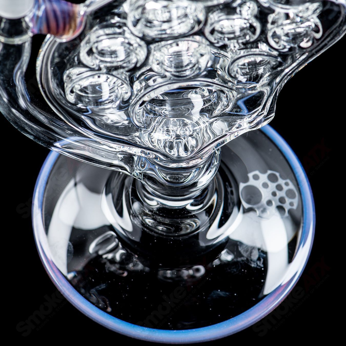 Full - Size Side Feeder in Neo Opal over Bronze Pearl by Swiss Perc - Smoke ATX