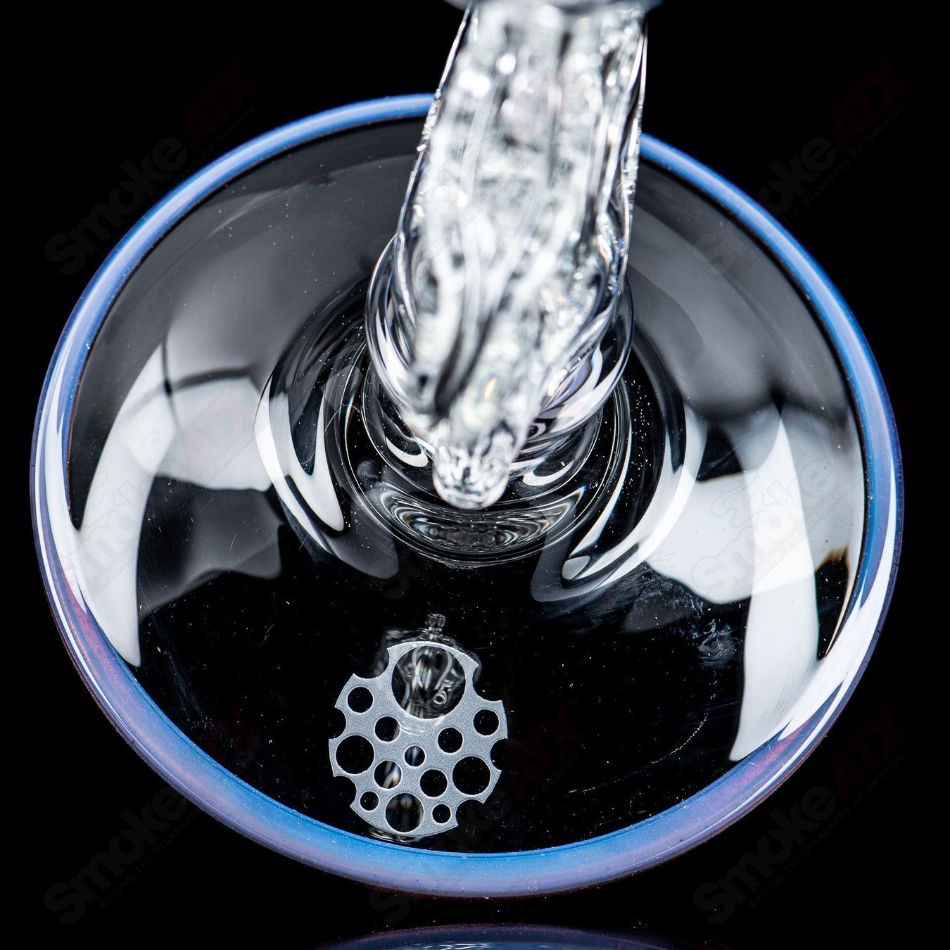 Full - Size Side Feeder in Neo Opal over Bronze Pearl by Swiss Perc - Smoke ATX