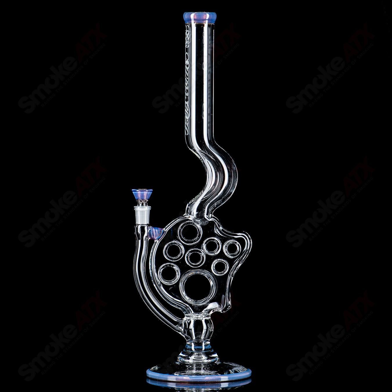 Full - Size Side Feeder in Neo Opal over Bronze Pearl by Swiss Perc - Smoke ATX