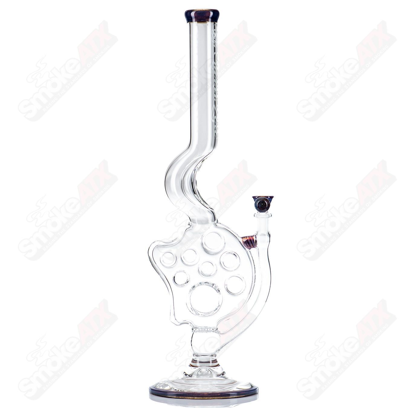 Full - Size Side Feeder in Neo Opal over Bronze Pearl by Swiss Perc - Smoke ATX