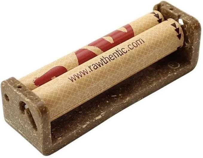 Raw 79mm hemp roller for 420 rolling machines, durable and natural, suitable for rolling cigarettes or herbal blends.