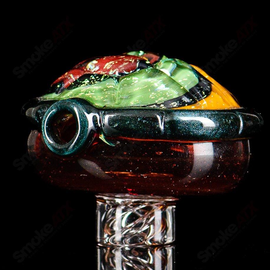 #1 Shell Spin Flat Cap Turtle Time Glass