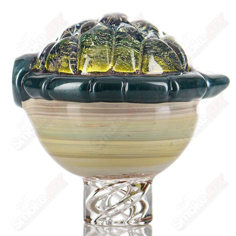 #2 Shell Spin Bubble Cap Turtle Time Glass