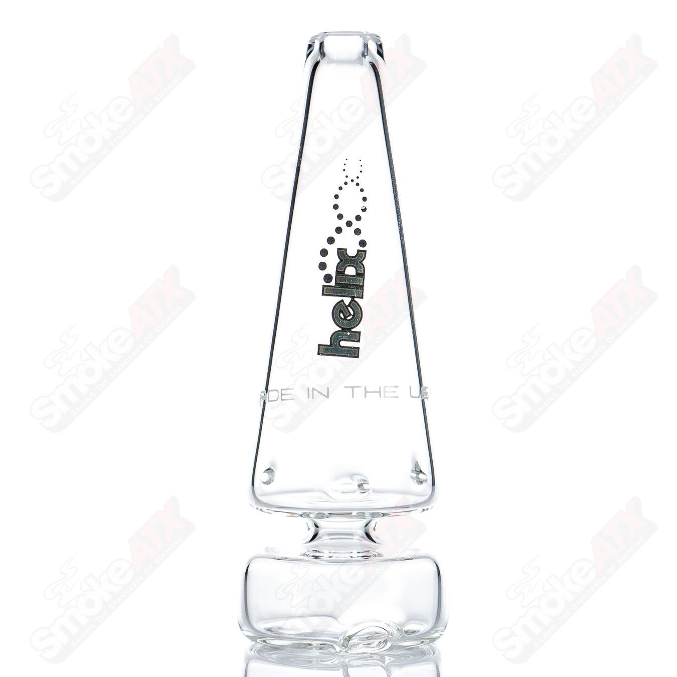 Gold Label Straight Line Puffco Dry Top glass attachment by American Helix for Puffco vaporizers.
