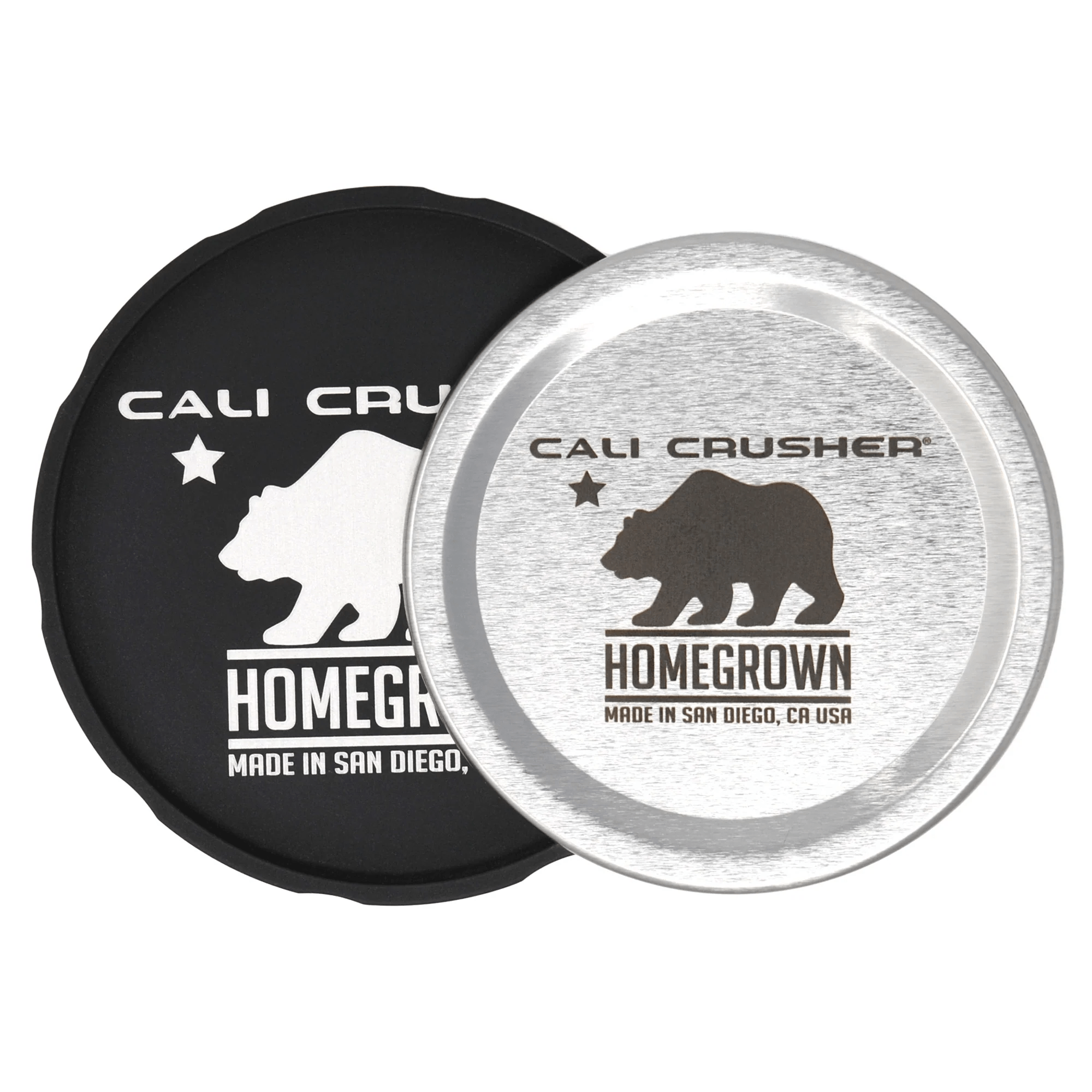 Homegrown Jarhead Mason Jar Grinder Cali Crusher - Smoke ATX