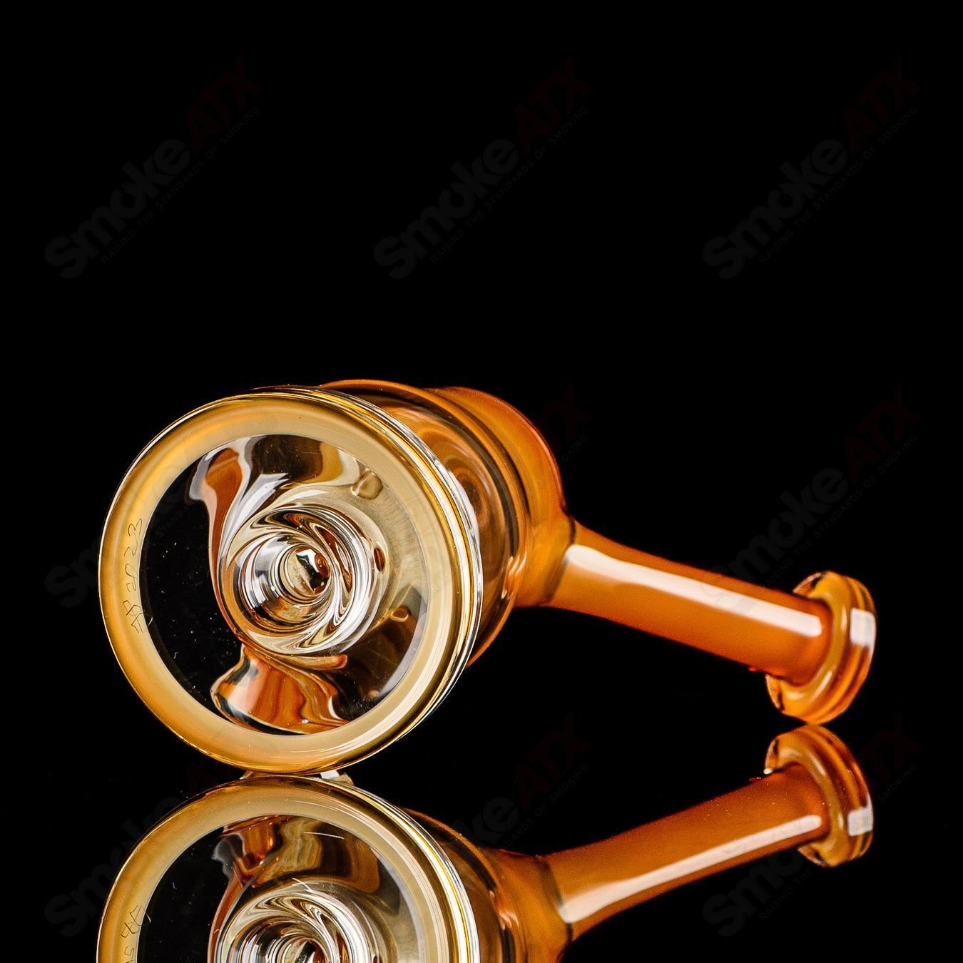 Joe P Glass honeycomb jammer set, a stylish heady glass bubbler with intricate honeycomb design, perfect for dry herb or concentrate use.