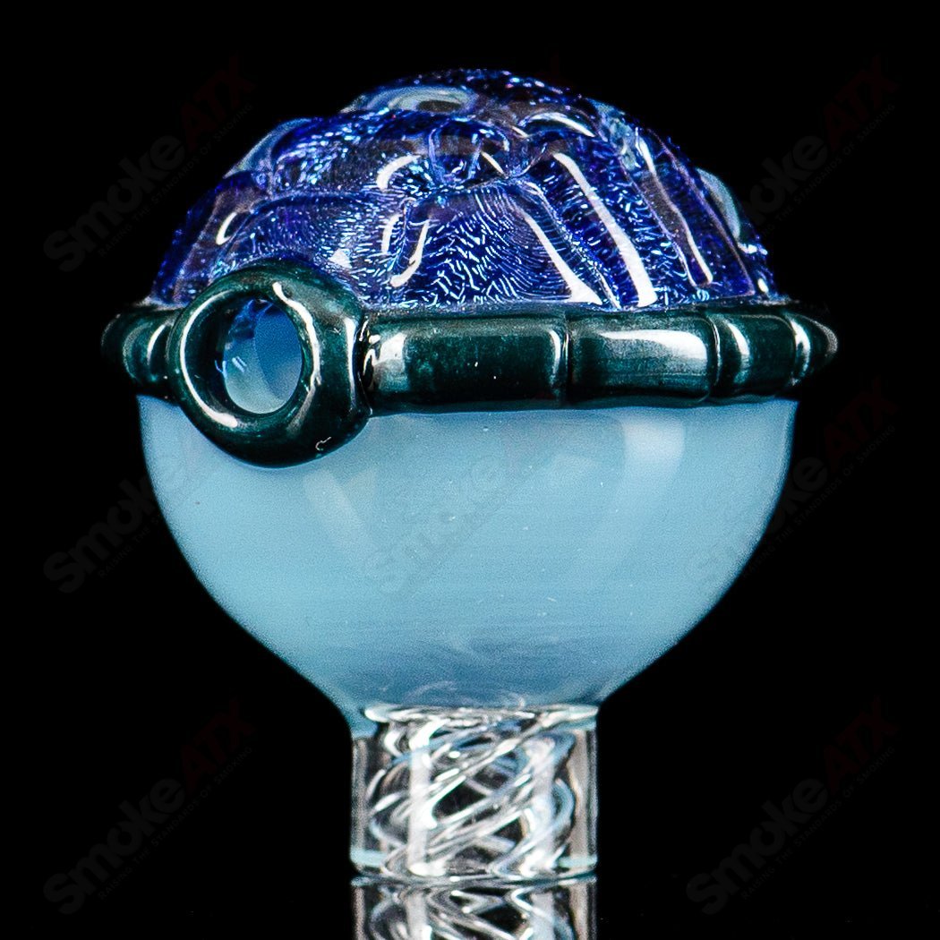 #4 Shell Spin Bubble Cap Turtle Time Glass