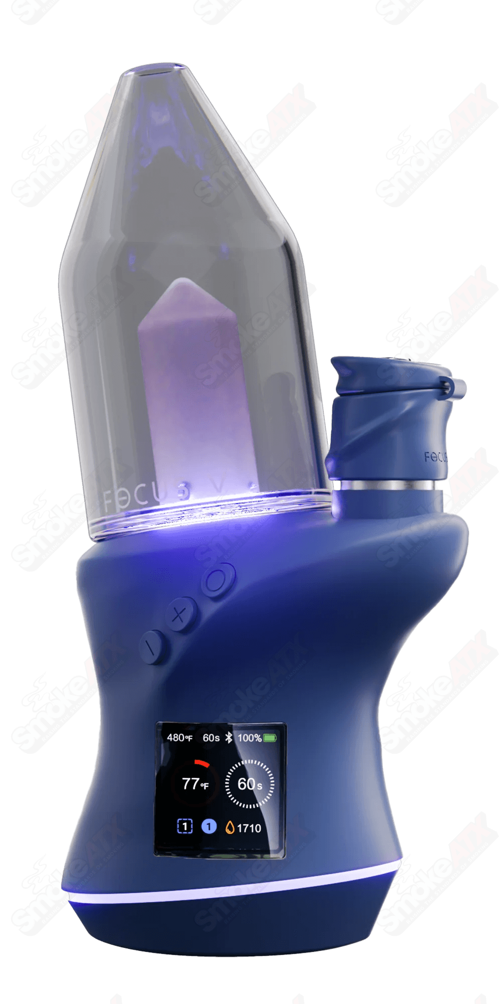 Midnight CARTA 2 Portable Electric Dab Rig Focus V - Smoke ATX