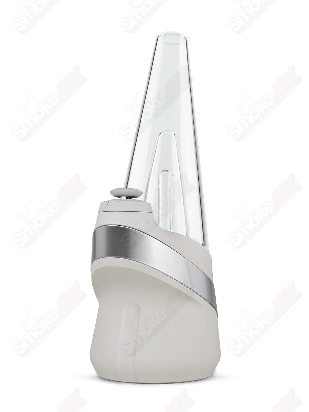 Puffco New Peak Cloud Smart E-Rig with sleek glass design, digital controls, and compact portable vaporizer for concentrates
