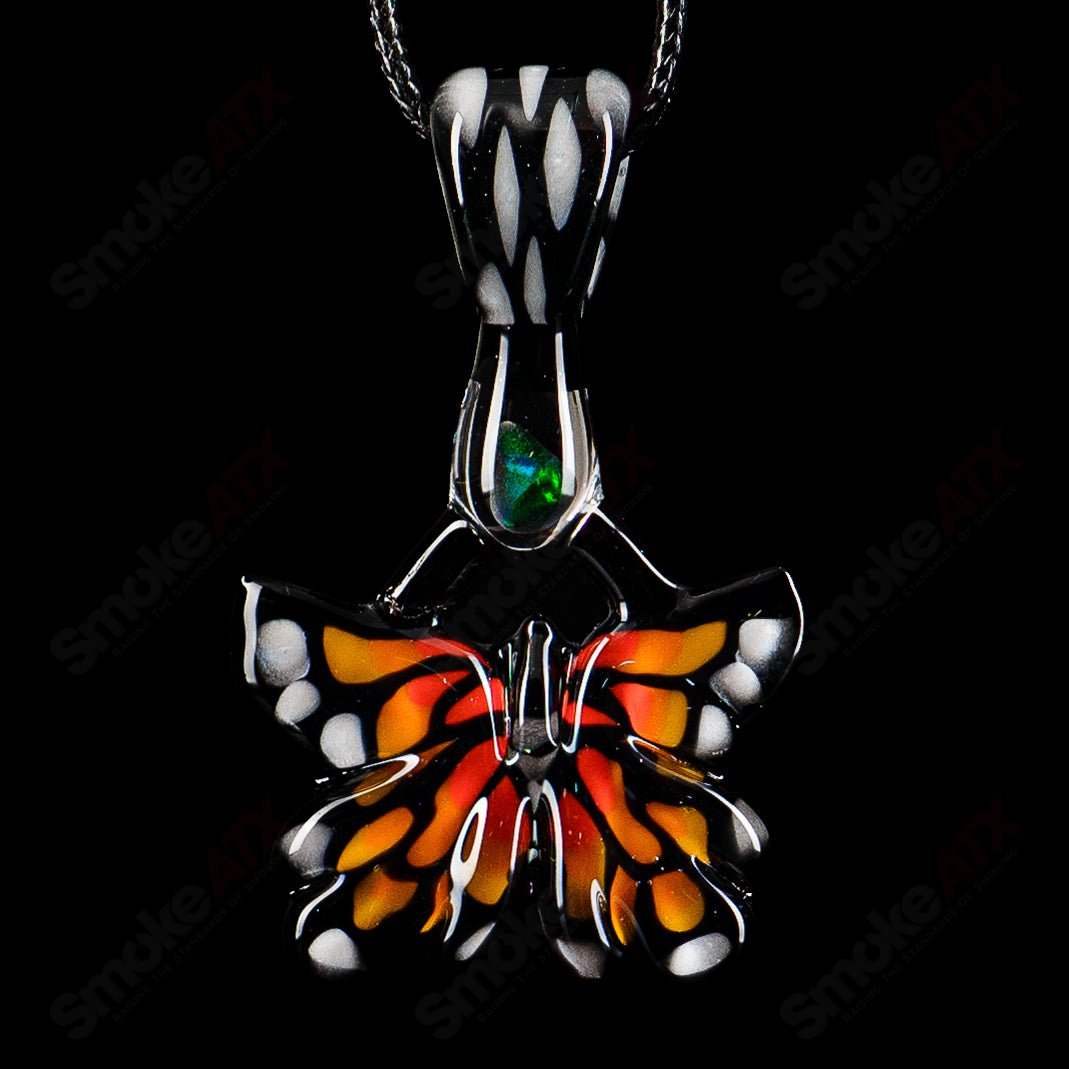 Windstar Glass Butterfly Pendant
