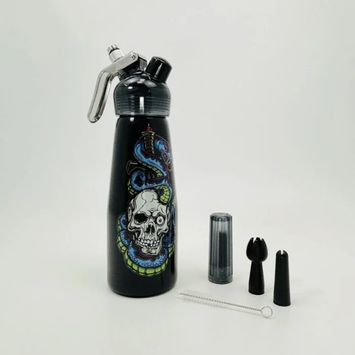 Skull & Snake 1/2L Special Blue Suede Series Dispenser - Smoke ATX