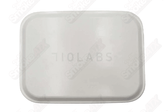 Oil Splash Rolling Tray by 710 Labs, vibrant 420 rolling tray with colorful oil splash design for storing smoking accessories.