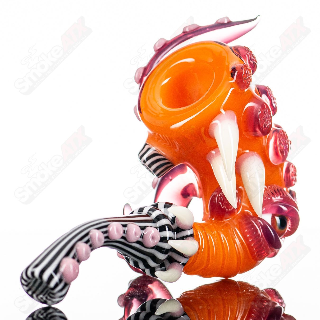 Orange Crayon, Black and White Lines, telemagenta, Sherlock JMASS X SALT - Smoke ATX