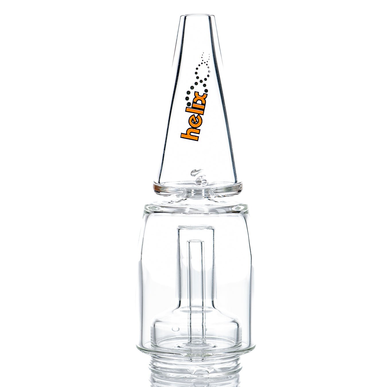 Orange Label Puffco Wet Top glass accessory by American Helix for Puffco vaporizer, featuring vibrant orange design.