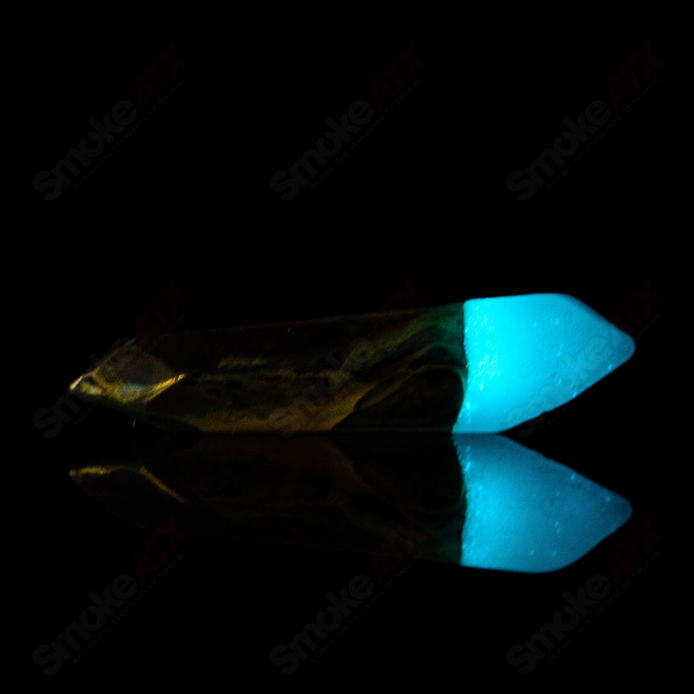 Phil Siegel Terp Crystal Marbled UV/Blue Glow - Smoke ATX