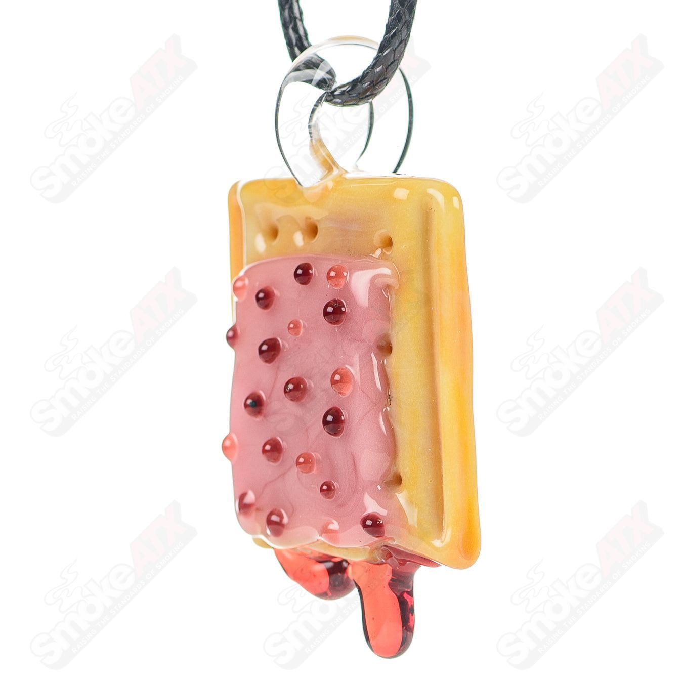 Pink Icing Pop Tart Pendant Renee Patula - Smoke ATX