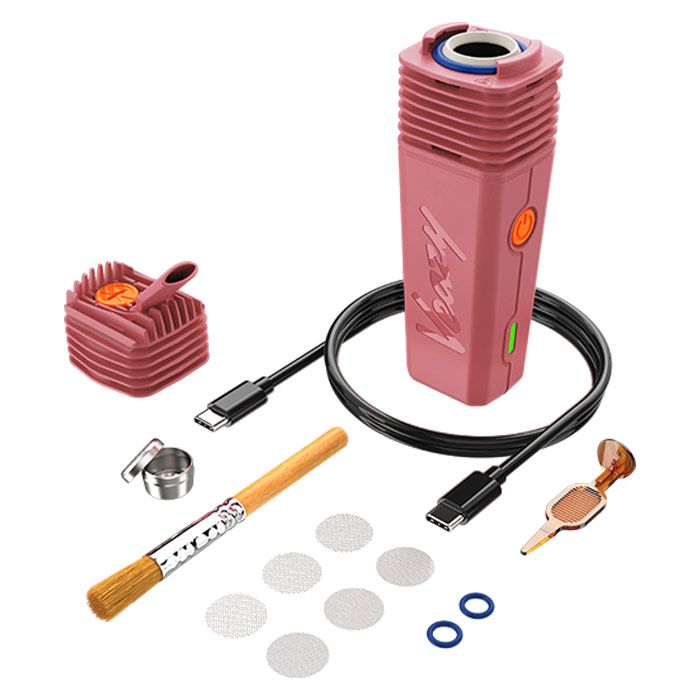 Pink Veazy Kit Vaporizer Storz & Bickel - Smoke ATX