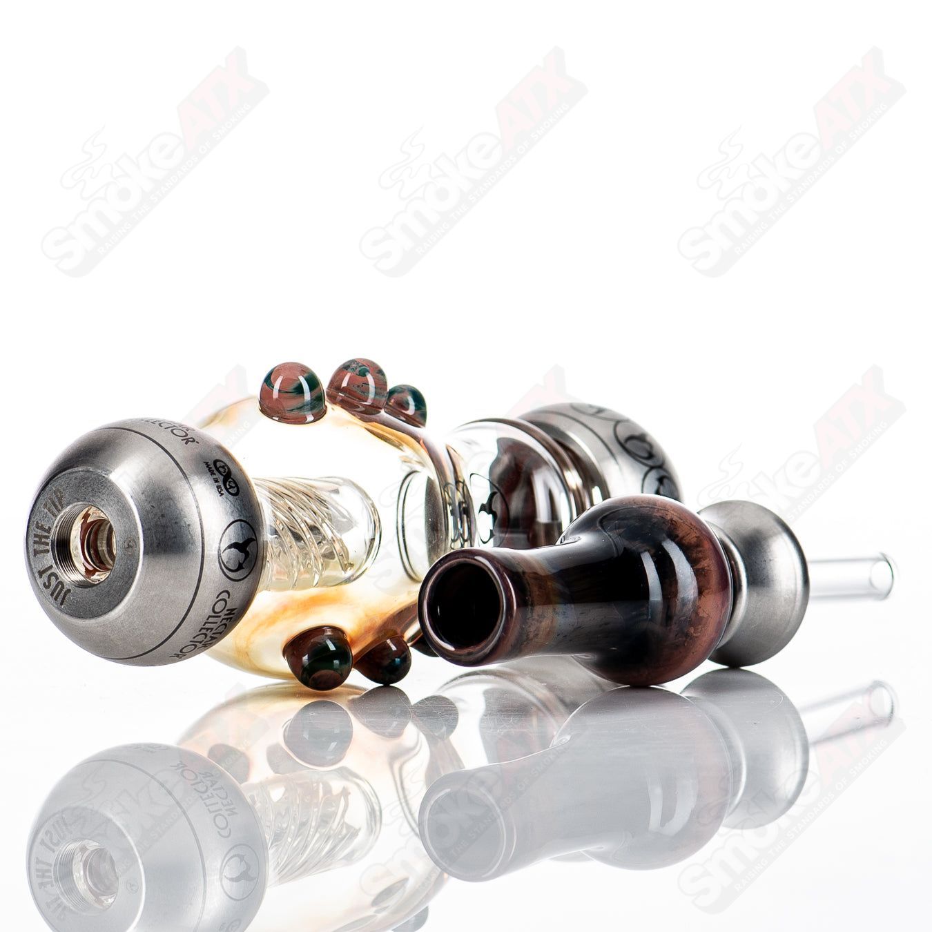 Pro Delux Kit w/stand Aurora Nectar Collector - Smoke ATX