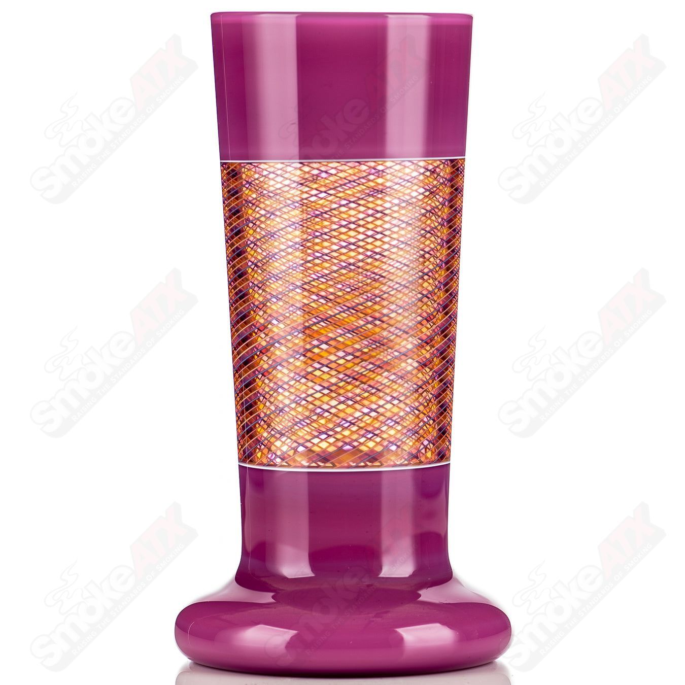 Reticello Dosa Glass drinking cup featuring intricate glasswork and vibrant patterns, ideal for enjoying beverages in style.