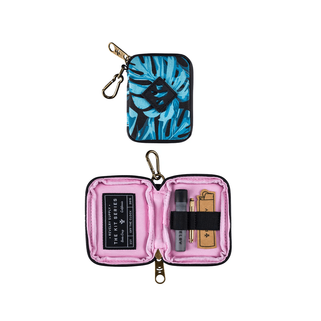 Revelry The Chillum Kit soft smell-proof case for protection and discreet storage of chillum and accessories.