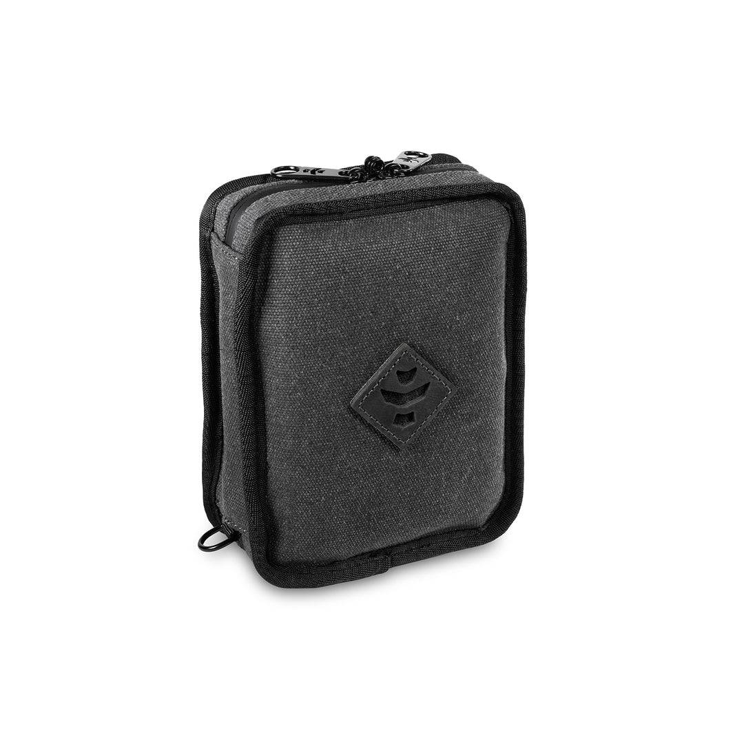Revelry The Pipe Kit soft smell-proof case with zipper closure, designed for storing smoking accessories discreetly.