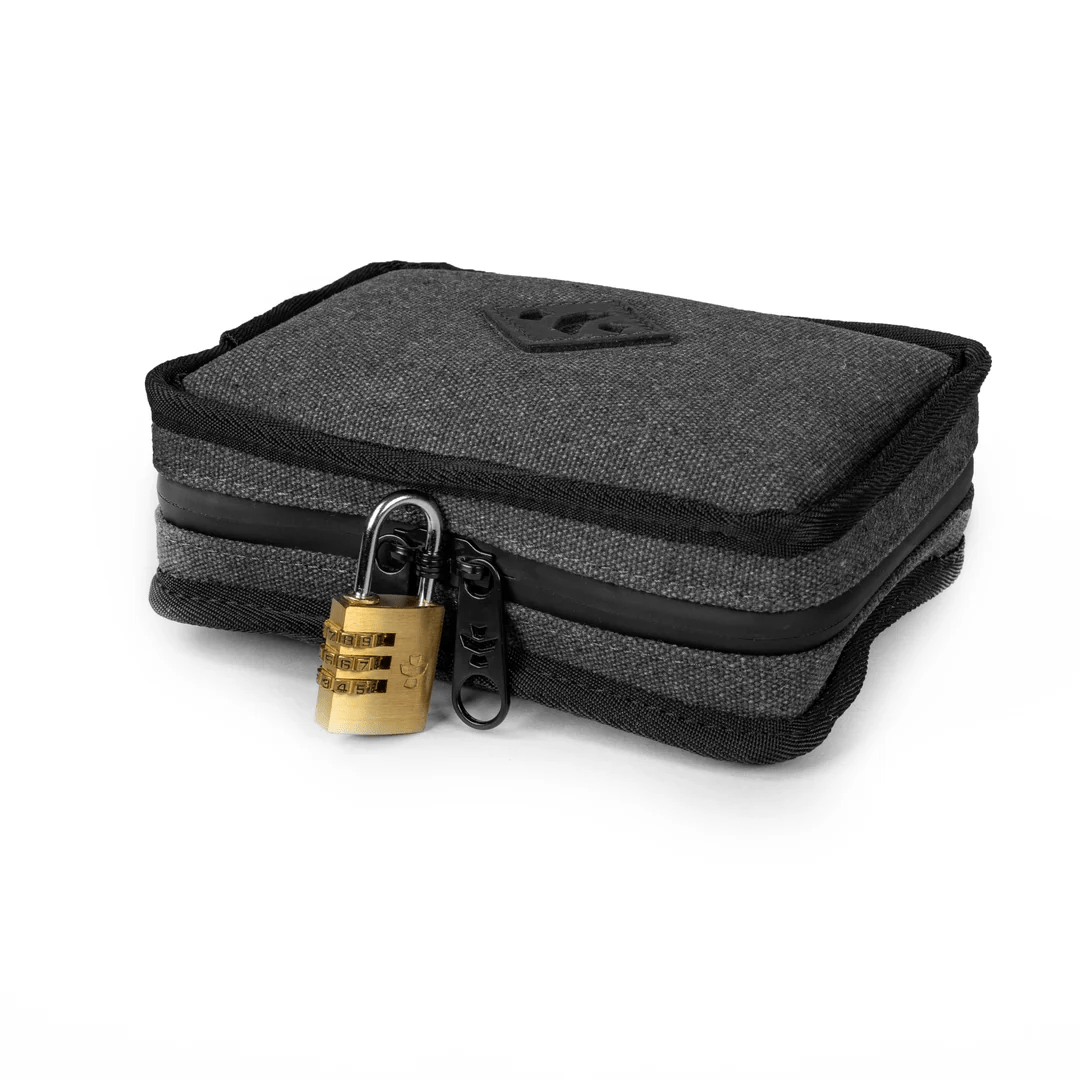 Revelry The Pipe Kit soft smell-proof case with secure zipper and discreet design for storing smoking accessories.