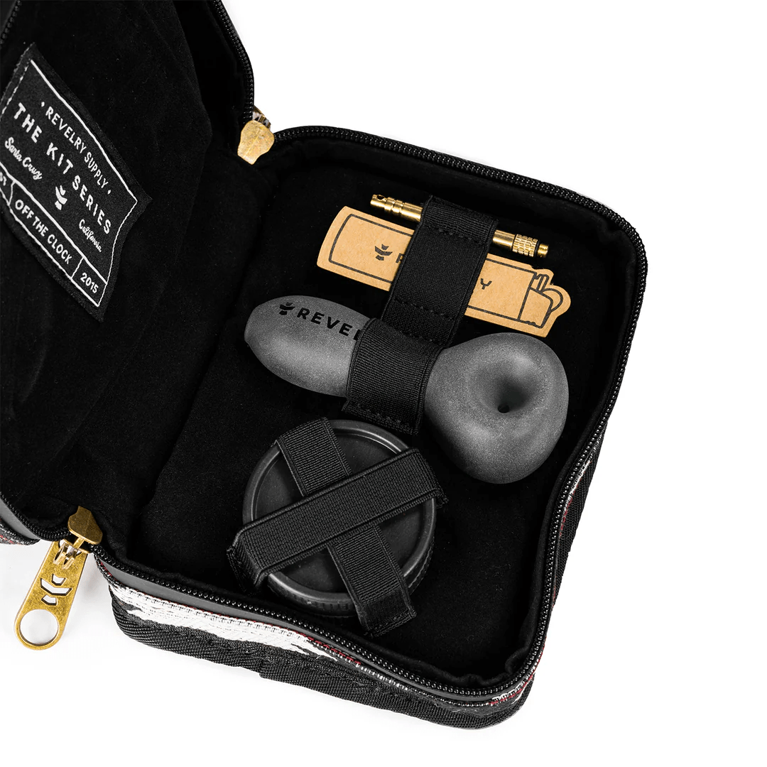 Revelry The Pipe Kit soft smell-proof case with southwestern design, protective storage for smoking accessories.