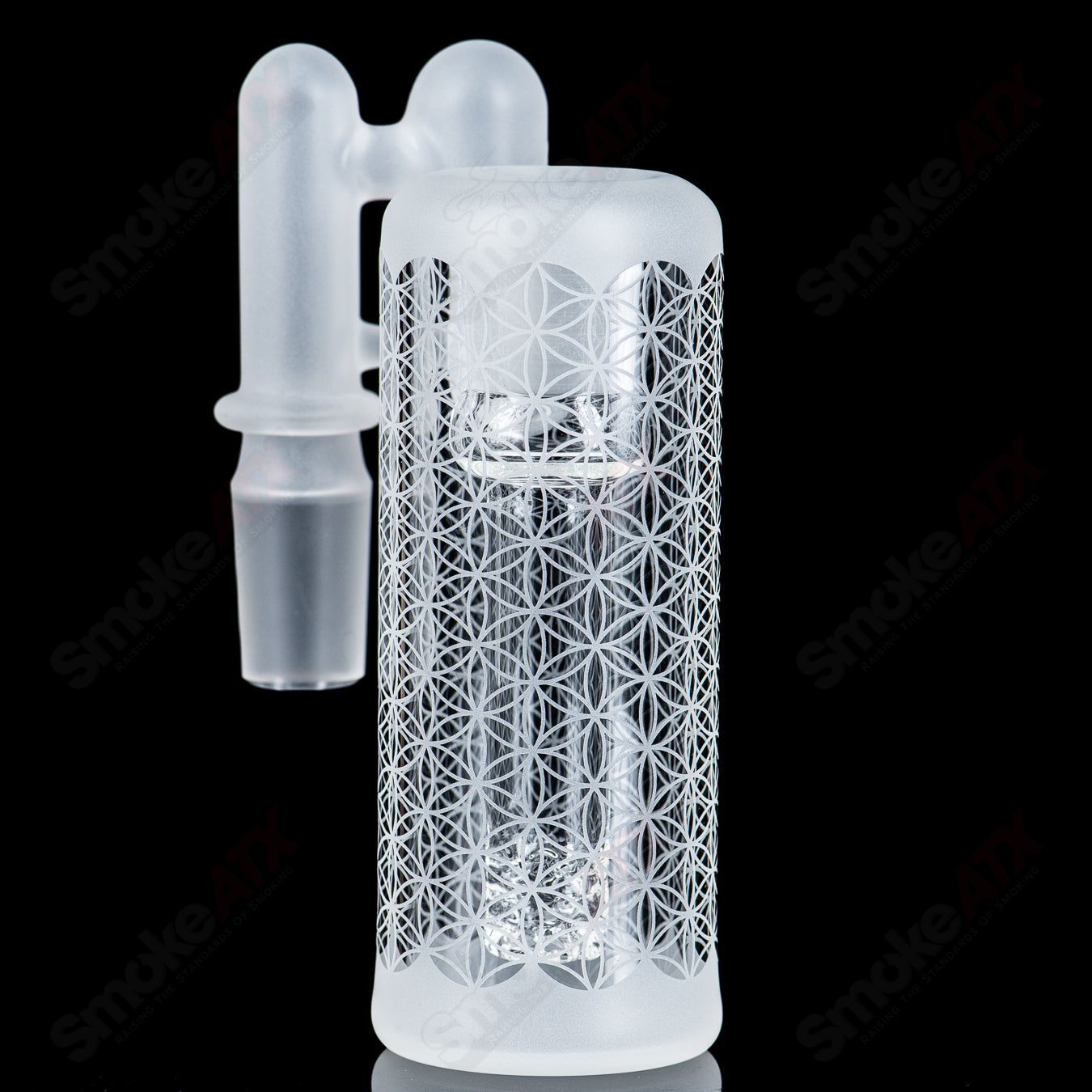 Sacred - G 18mm Ash Catcher SOL Glassworks - Smoke ATX