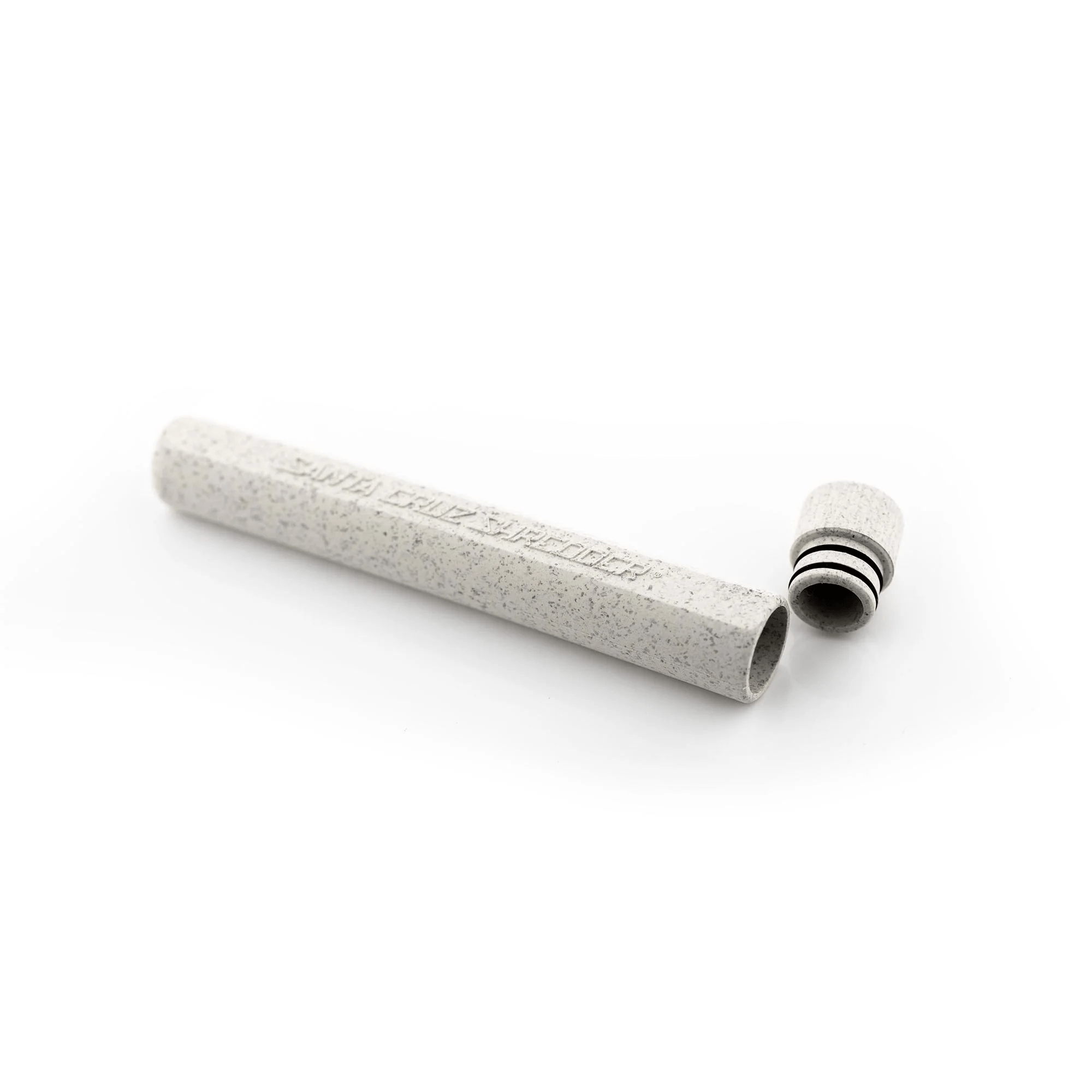 Santa Cruz Shredder SCS Hemp J-Tube for storage, featuring durable hemp material and secure lid, ideal for cannabis storage.