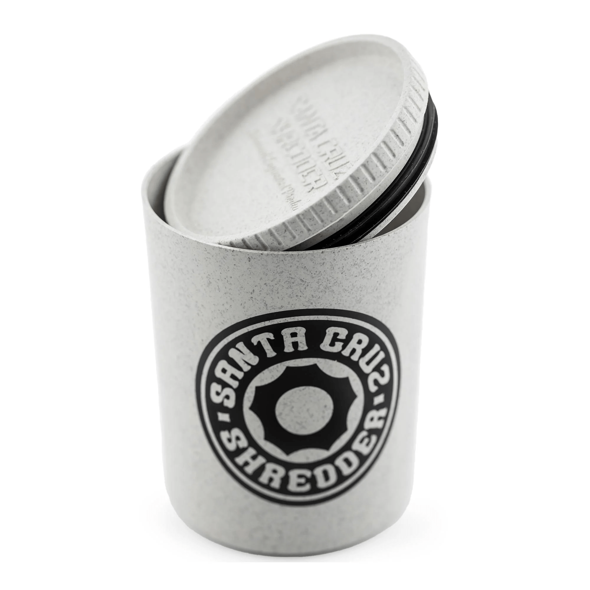 Santa Cruz Shredder SCS Hemp Stash Jar for storing herbs, made of durable container with hemp design, ideal for discreet storage